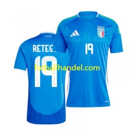 Herre Fotballdrakter Italia Mateo Retegui 19 Hjemme 2024 Kortermet